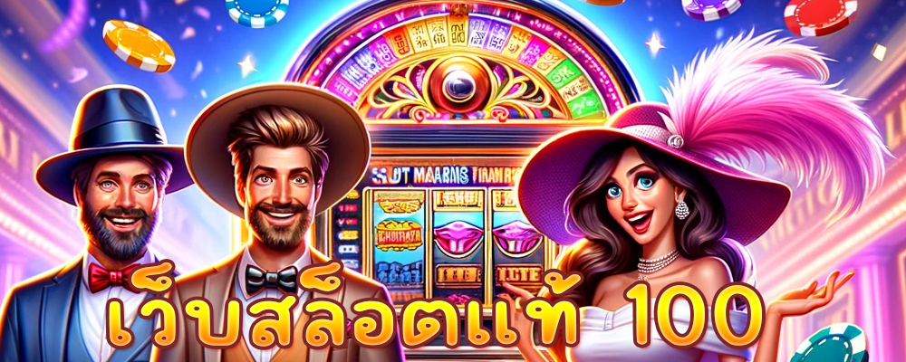 เว็บสล็อตแท้ 100