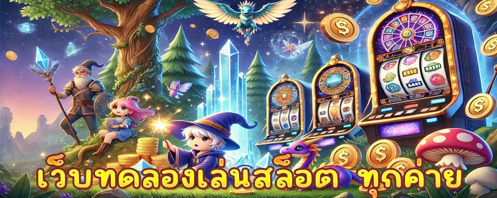 เว็บทดลองเล่นสล็อต ทุกค่าย