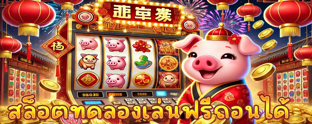 สล็อตทดลองเล่นฟรีถอนได้